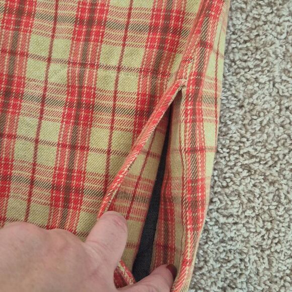 Toad&Co Long Sleeve Women's Size L Quarter Zip Dress Plaid - Picture 6 of 8